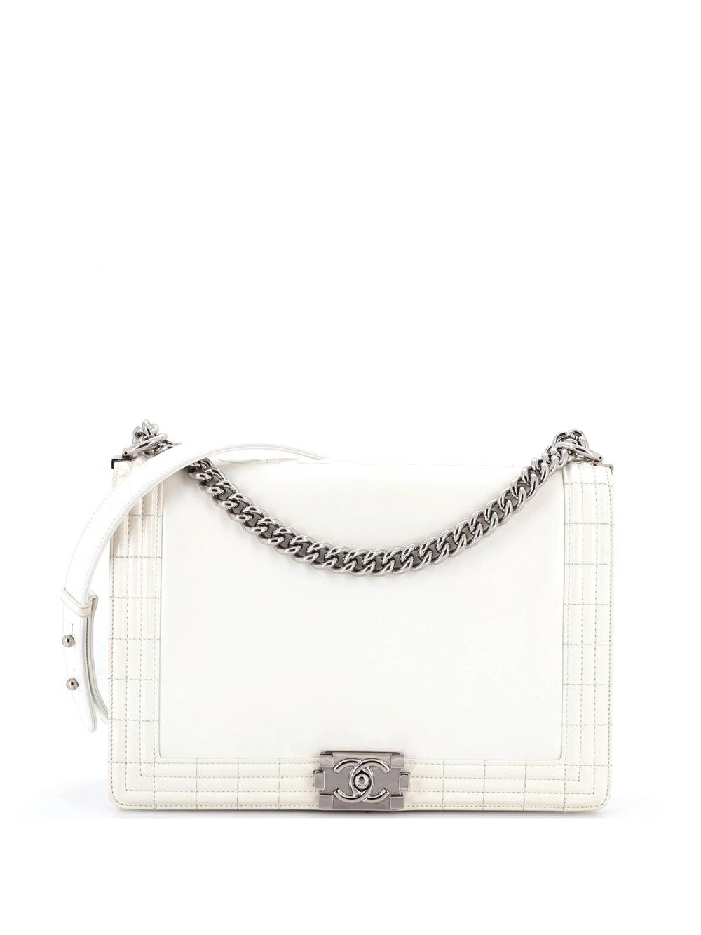 Chanel Reverso Boy Flap Bag Glazed #260573C18B